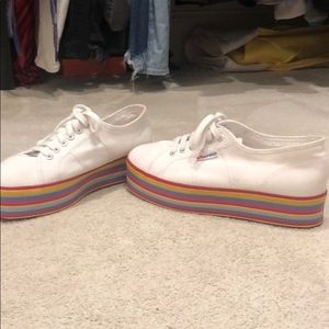Superga platform sneakers